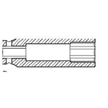 Gourmetgalley 450719 0.75 In. Dr 1 9 Mm. Hex Dr Impact Socket GO380244